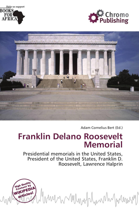 Libro Franklin Delano Roosevelt Memorial 