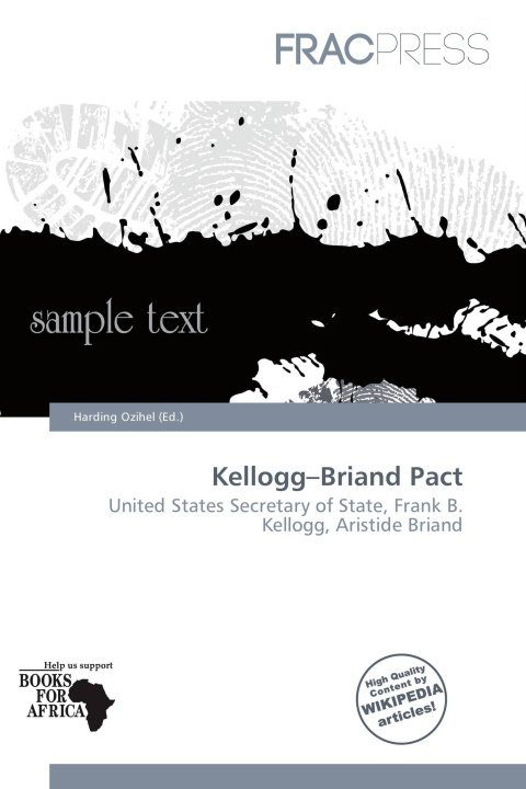 Книга Kellogg-Briand Pact 