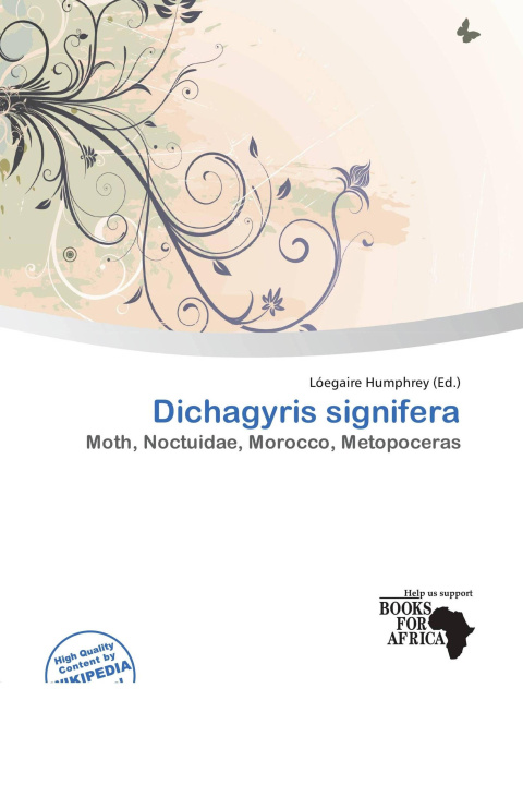 Carte Dichagyris signifera 