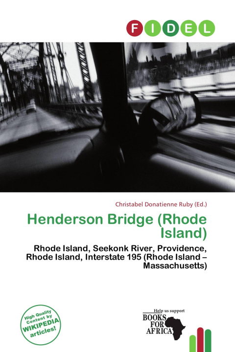 Книга Henderson Bridge (Rhode Island) 