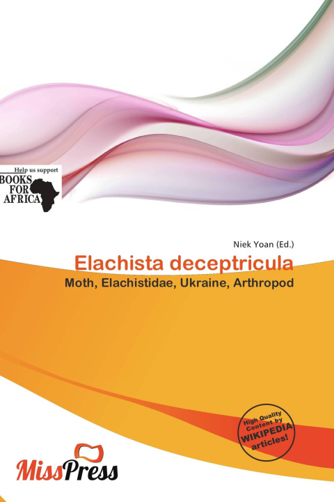 Книга Elachista deceptricula 