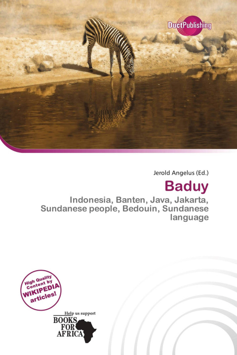 Книга Baduy 