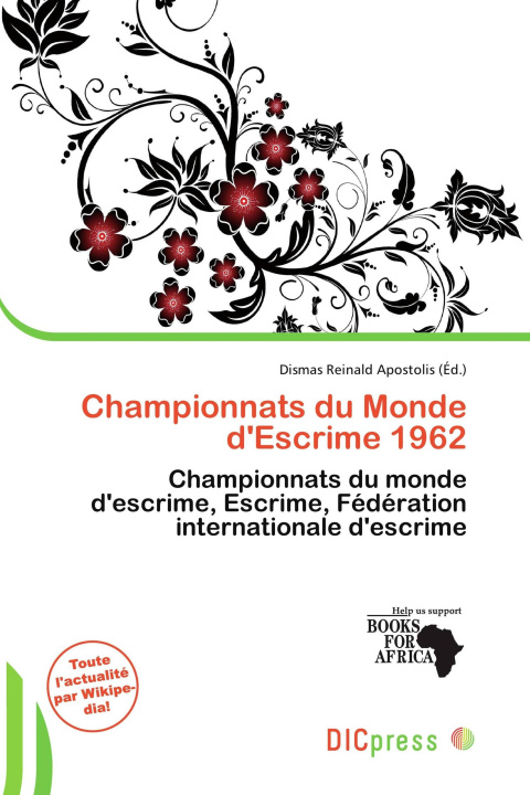 Libro Championnats du Monde d'Escrime 1962 