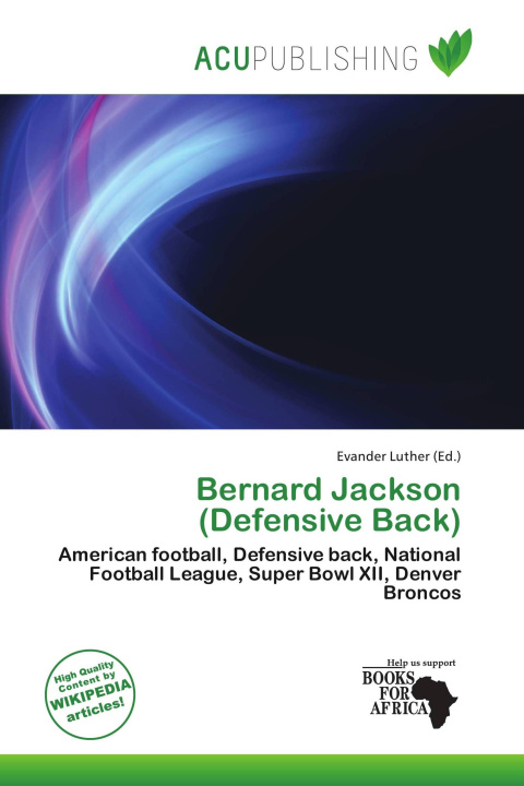 Könyv Bernard Jackson (Defensive Back) 