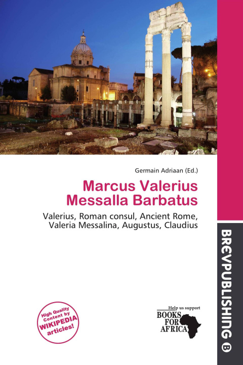 Książka Marcus Valerius Messalla Barbatus 