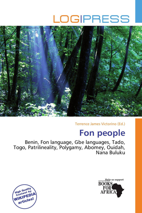 Книга Fon people 