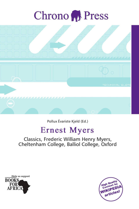 Książka Ernest Myers 