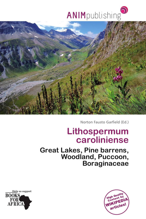 Книга Lithospermum caroliniense 