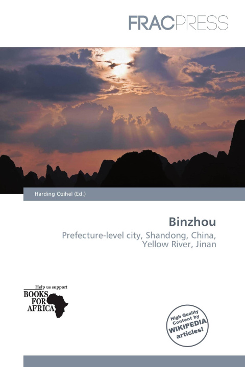 Carte Binzhou 