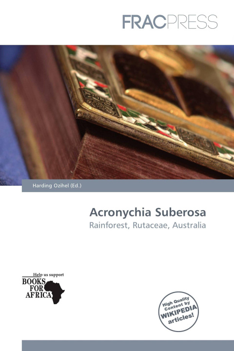 Książka Acronychia Suberosa 