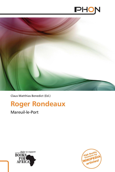 Книга Roger Rondeaux 