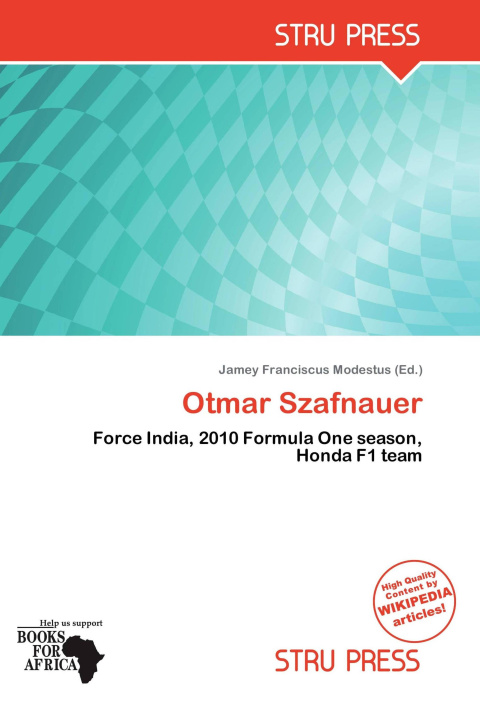 Книга Otmar Szafnauer 