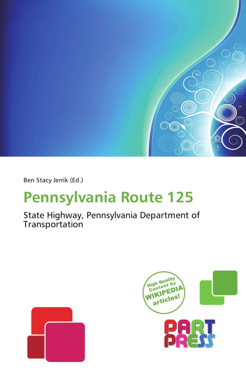 Carte Pennsylvania Route 125 