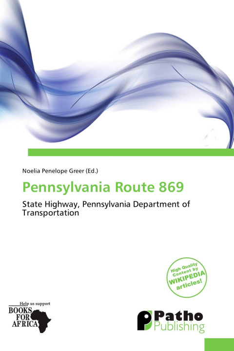 Carte Pennsylvania Route 869 