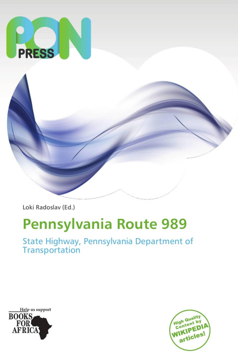 Carte Pennsylvania Route 989 