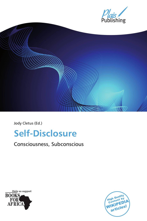 Книга Self-Disclosure 