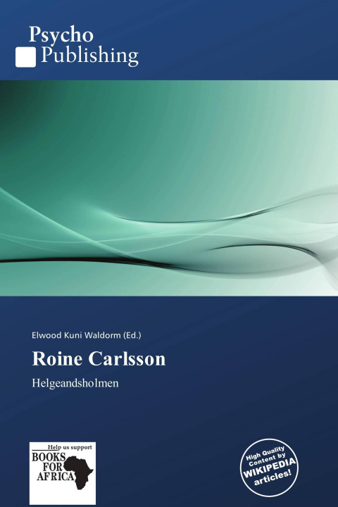 Könyv Roine Carlsson 