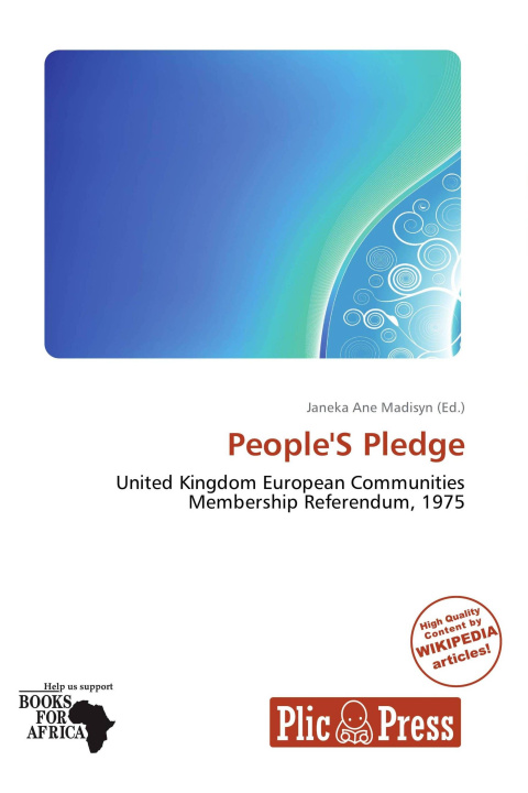 Carte People'S Pledge 