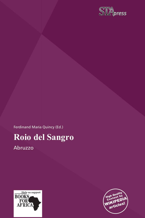 Книга Roio del Sangro 