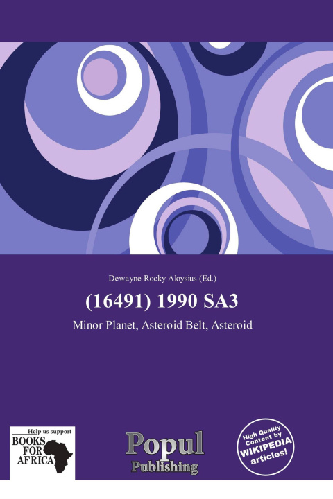 Книга (16491) 1990 SA3 