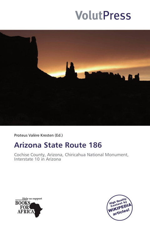 Könyv Arizona State Route 186 