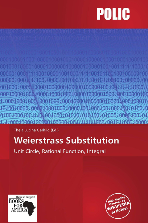 Boek Weierstrass Substitution 