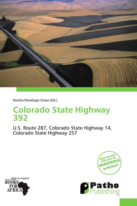 Livro Colorado State Highway 392 