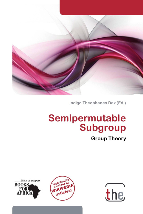 Book Semipermutable Subgroup 