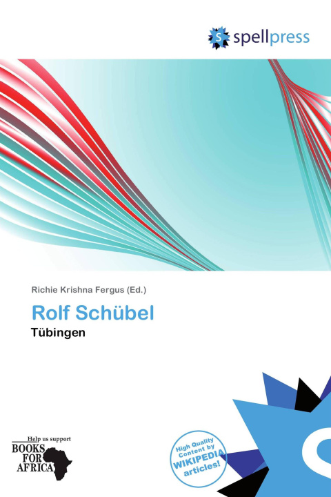 Libro Rolf Schübel 