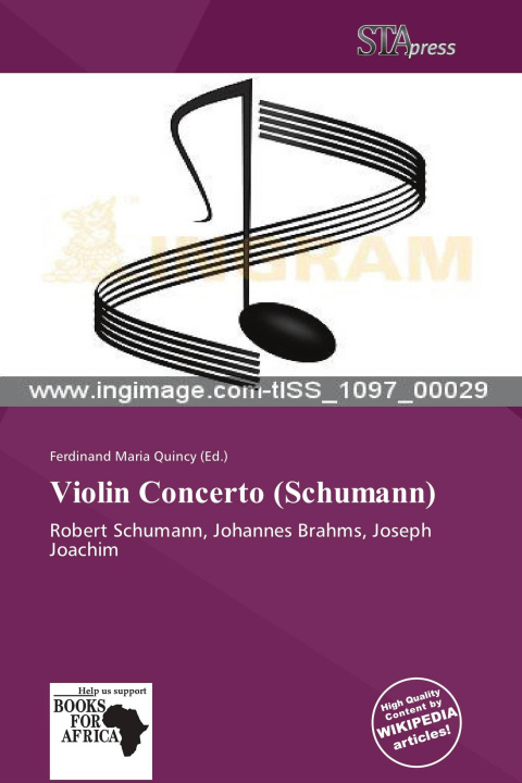 Libro Violin Concerto (Schumann) 