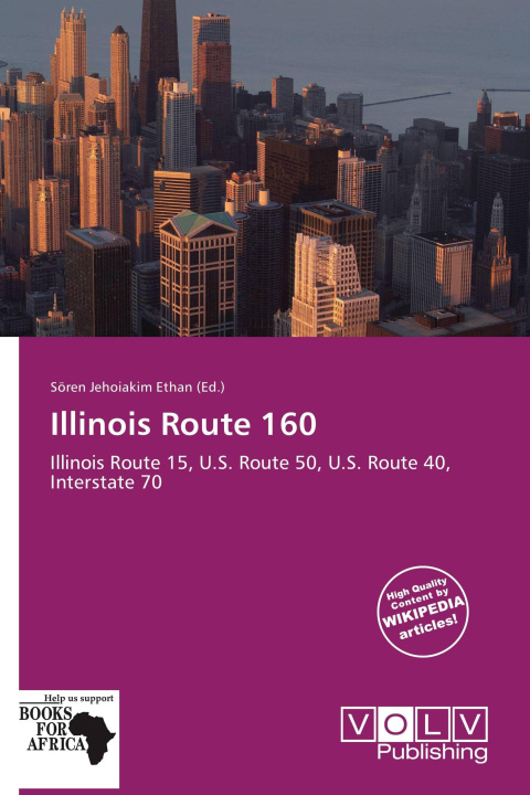 Carte Illinois Route 160 