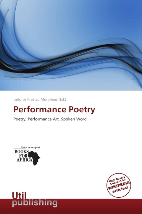 Книга Performance Poetry 