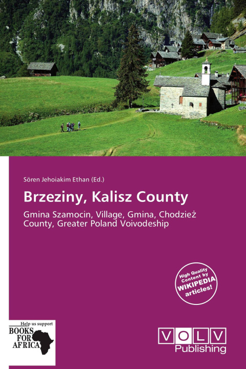 Книга Brzeziny, Kalisz County 