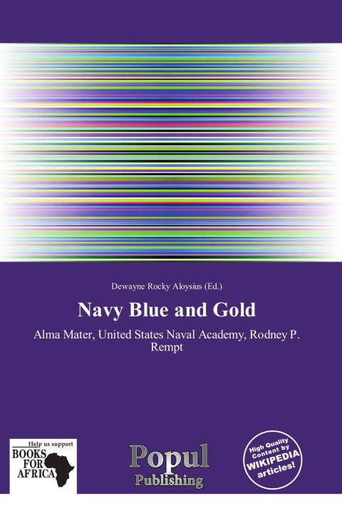 Carte Navy Blue and Gold 