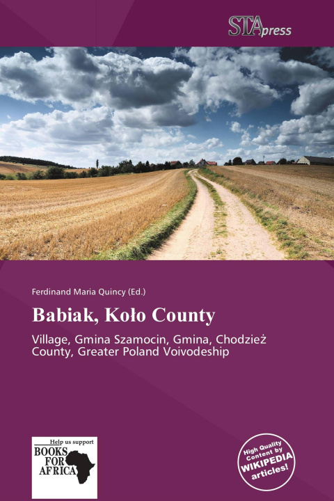 Könyv Babiak, Ko¿o County 
