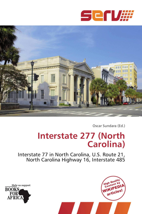 Carte Interstate 277 (North Carolina) 