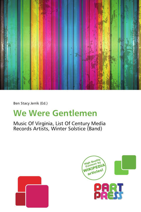 Buch We Were Gentlemen 