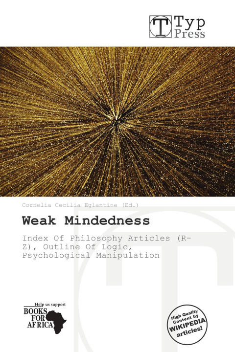 Buch Weak Mindedness 