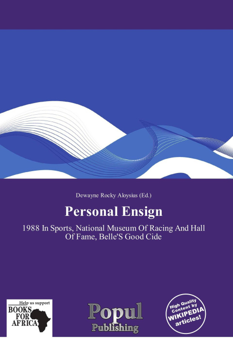 Книга Personal Ensign 