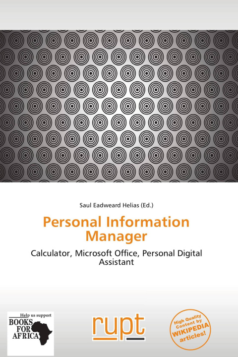 Книга Personal Information Manager 