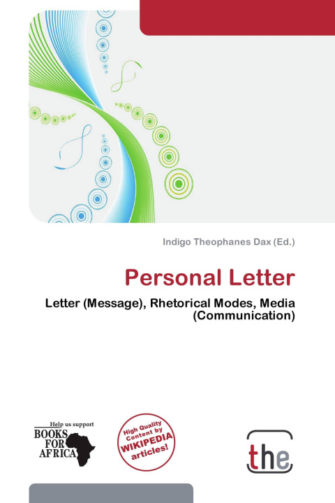 Carte Personal Letter 