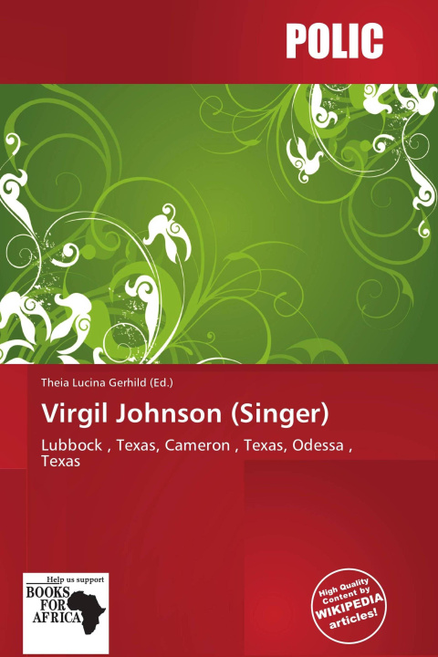 Buch Virgil Johnson (Singer) 
