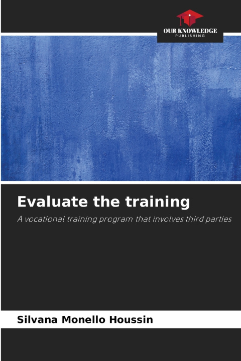 Book Evaluate the training Silvana Monello Houssin