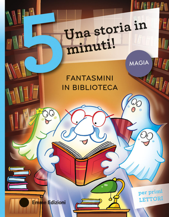 Libro Fantasmini in biblioteca. Stampatello maiuscolo Giuditta Campello