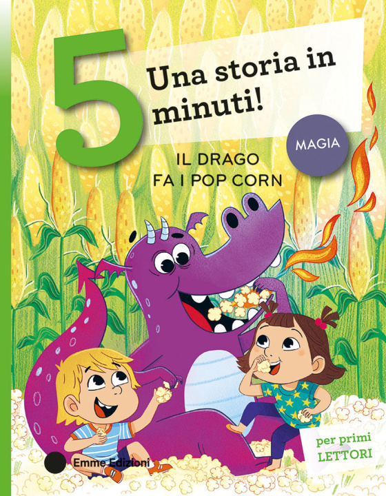 Kniha drago fa i popcorn. Stampatello maiuscolo Giuditta Campello