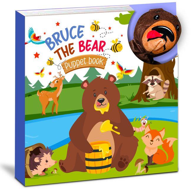 Книга Bruce the Bear - Puppet Book 