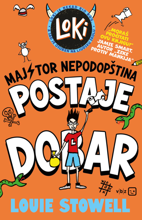 Könyv LOKI: Majstor nepodopština postaje dobar Louie Stowell