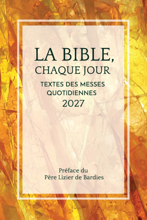 Książka La Bible chaque jour 2027 