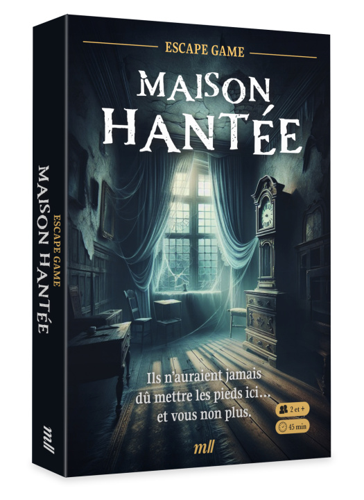 Книга Escape game - Maison hantée Cluzel