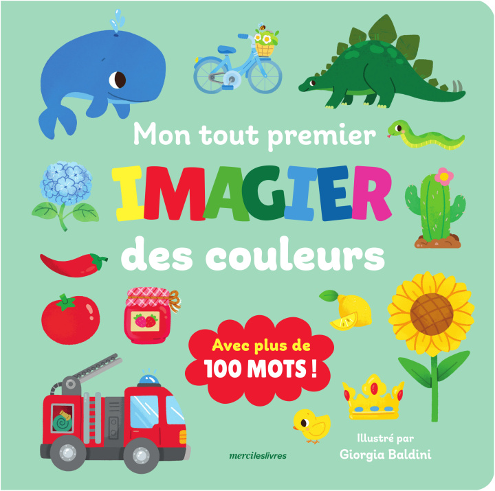 Carte Mon tout premier imagier des couleurs 
